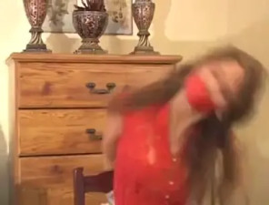 Anna Lee escapes from chair tie