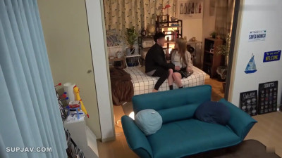 Hidden sex in artist's room