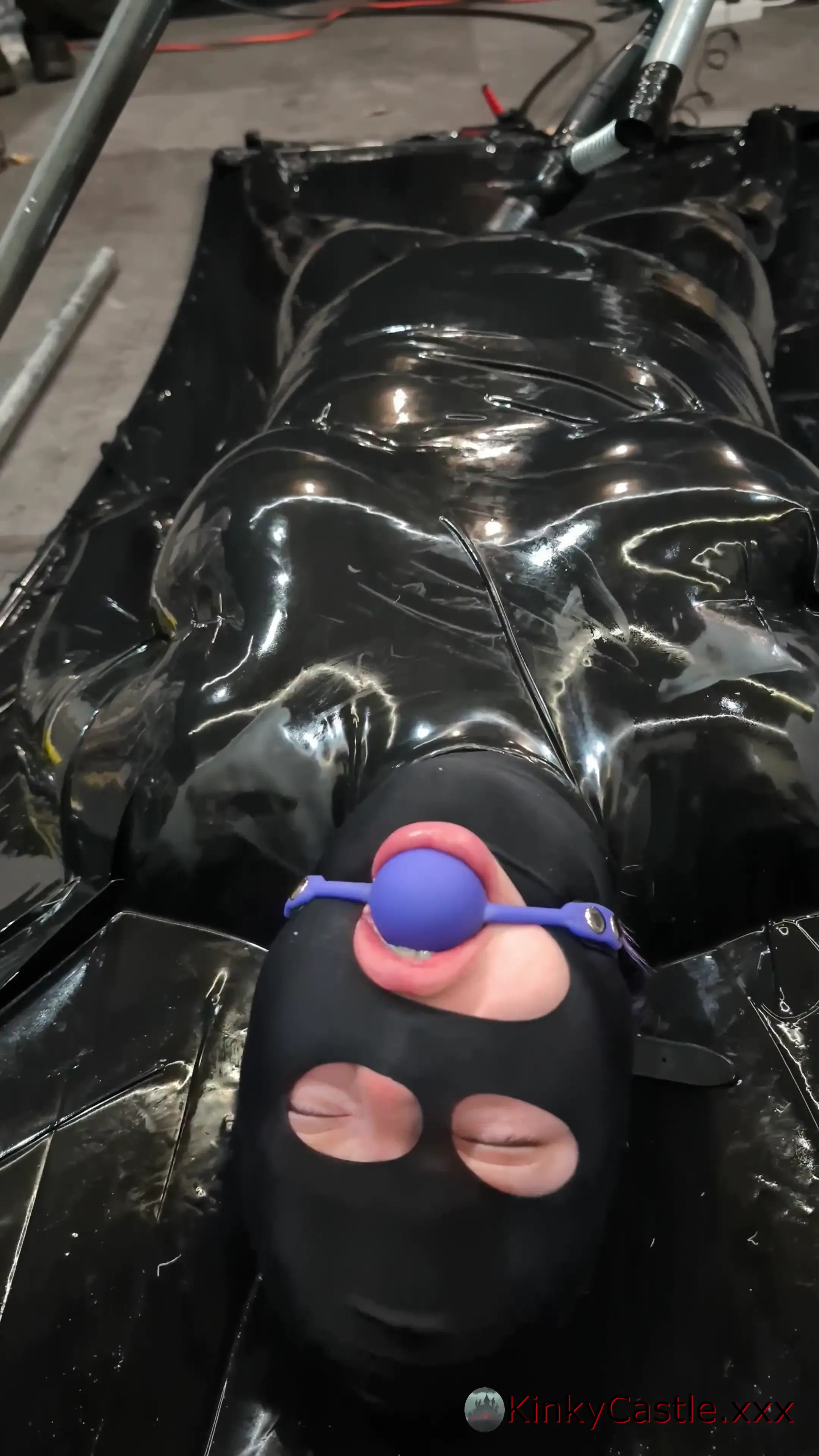 New Bondage Scene: Vacbed vibing - Stream & Download HD | BondageVid.com