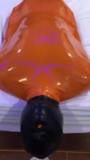 Breath control under orange sack