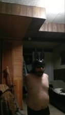 Bondage male bunny slave