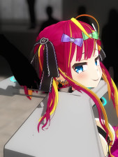 Neck and limbs restrained Mitsu Tsumugi