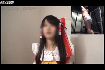 Japanese cosplay tickling