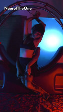 Kandie: Blue haired goth girl tickled in bondage