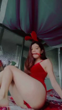 Asian Girl with ball gag
