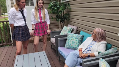 Spanking Wedgies by Grandma