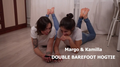 Margo & Kamilla - Double Barefoot Hogtie