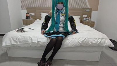 Bondage Bliss: Blue Hair, Black & White Mystery