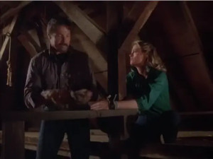 Cybill Shepherd rope bound and gagged
