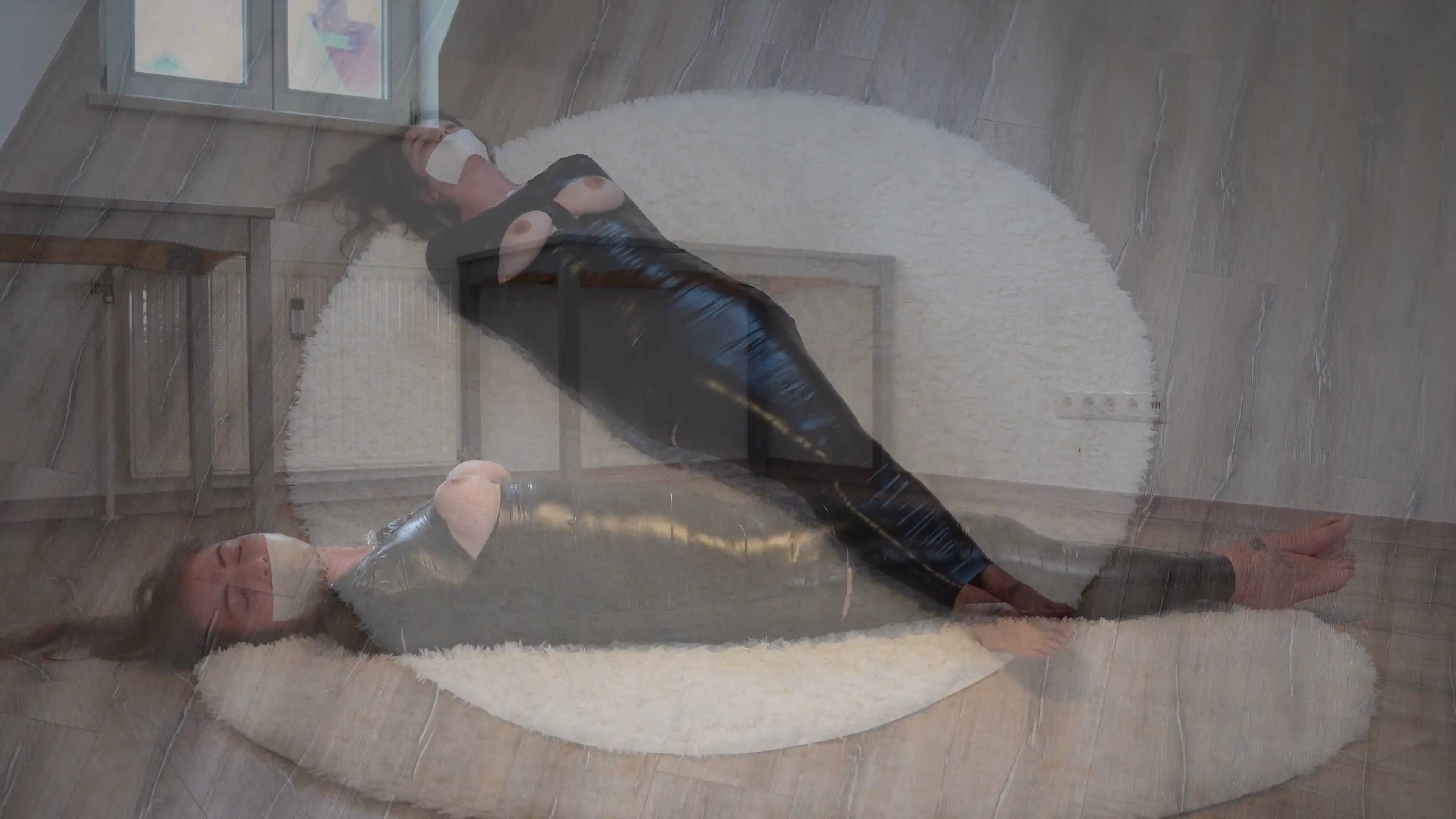 New Bondage Scene: Keras Tape Encasement - Stream & Download HD | BondageVid.com