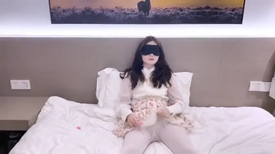 Bound & Beautiful: White Dress Bondage Bliss