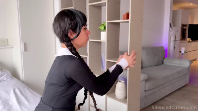 Wednesday & Enid Gagged by Thing!?