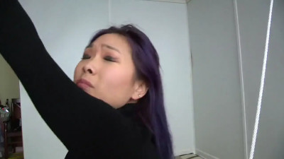 Girl tape gagged