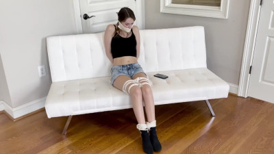 London gets tied and gagged with microfoam!