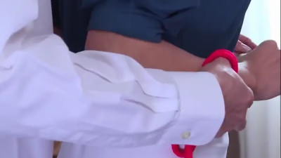 blindfold japanese milf bed bondage