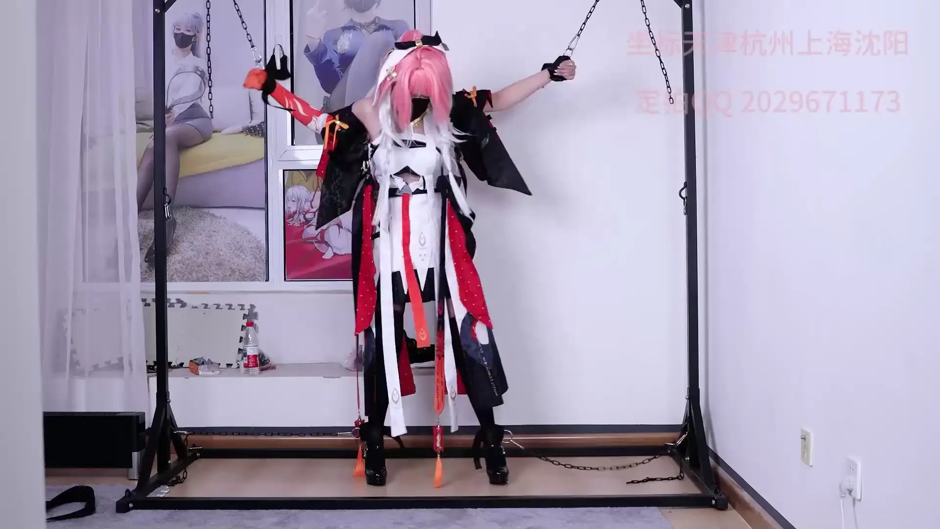 New Bondage Scene: White Dress Bondage & S&M Sword Play - Stream & Download HD | BondageVid.com
