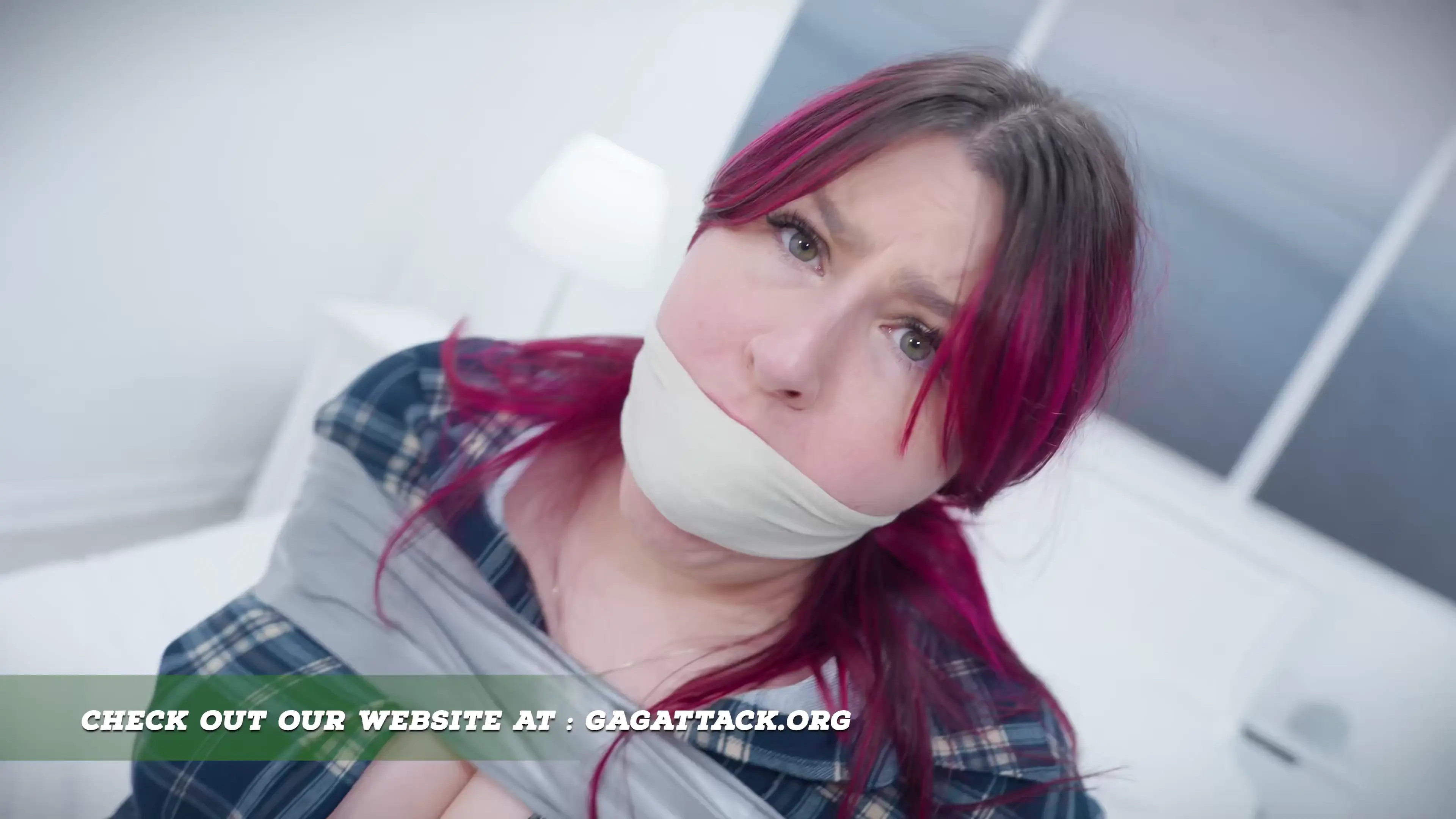 New Bondage Scene: Lacey - *** Tape Bondage ( GagAttack.NL ) - Stream & Download HD | BondageVid.com