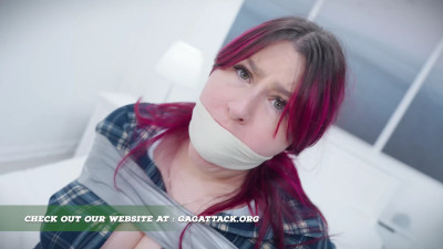 Lacey - *** Tape Bondage ( GagAttack.NL )