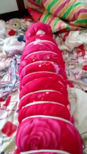 Blanket fetish bondage 1