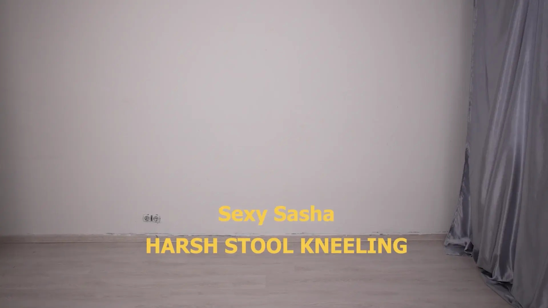 New Bondage Scene: Sexy Sasha - Harsh Stool Kneeling - Stream & Download HD | BondageVid.com