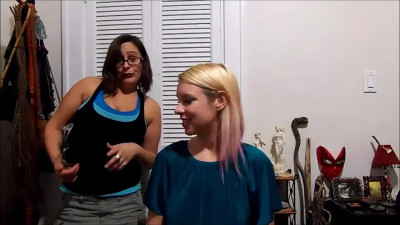 Newbie Dolly's Jaw Stretch & Sock Gag