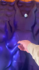 Purple vacbed