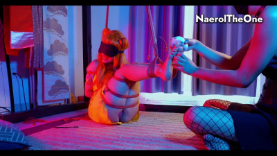 Bella SFG: Tied up and tickled in Azuka cosplay