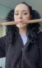 Pantyhose cleave gag