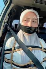 Hijab Wrap Gagged