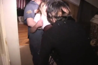 Brunette Captured and Bound