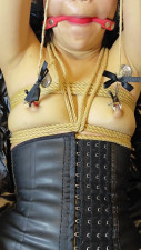Bound & Gagged: Corset Seduction Unleashed