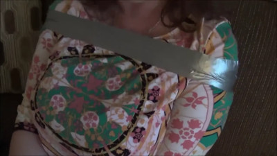Mom Handgagged By Snotty Daughter