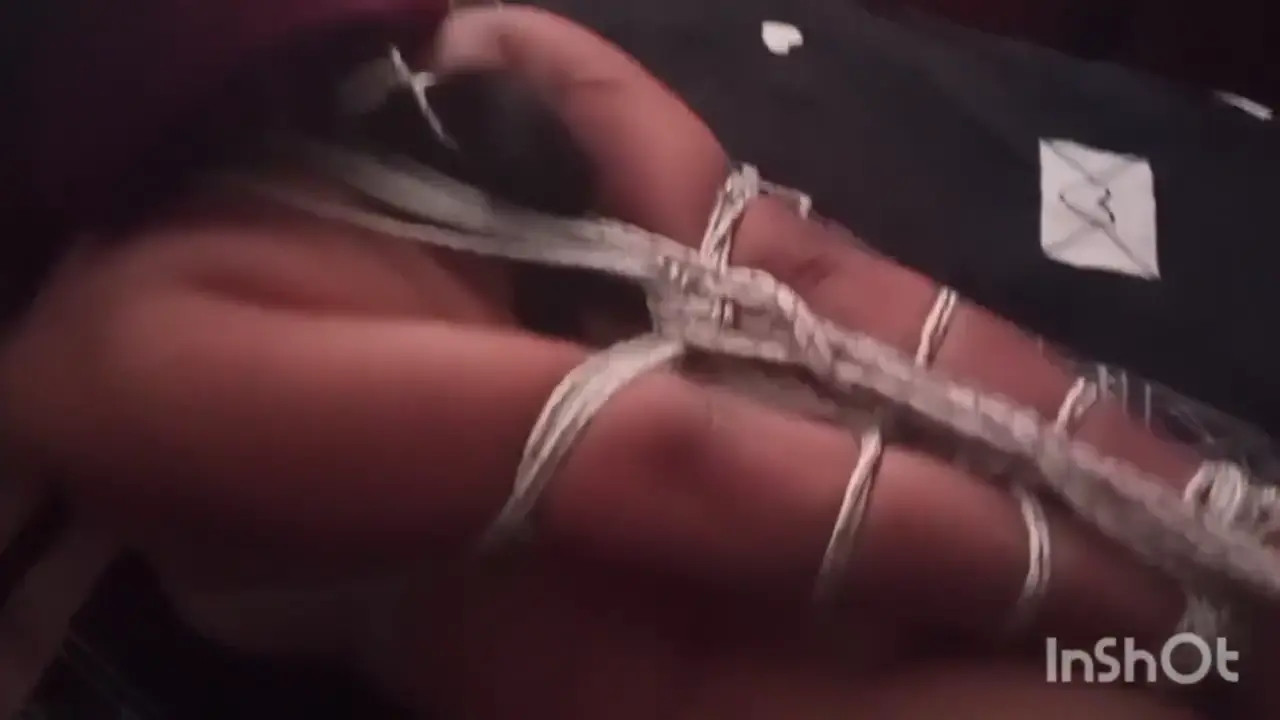 New Bondage Scene: Amelia naked hogtied on the bed - Stream & Download HD | BondageVid.com