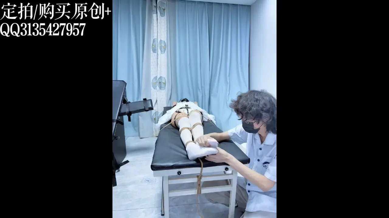 New Bondage Scene: Bound & Examined: Doctor's Bondage Play - Stream & Download HD | BondageVid.com