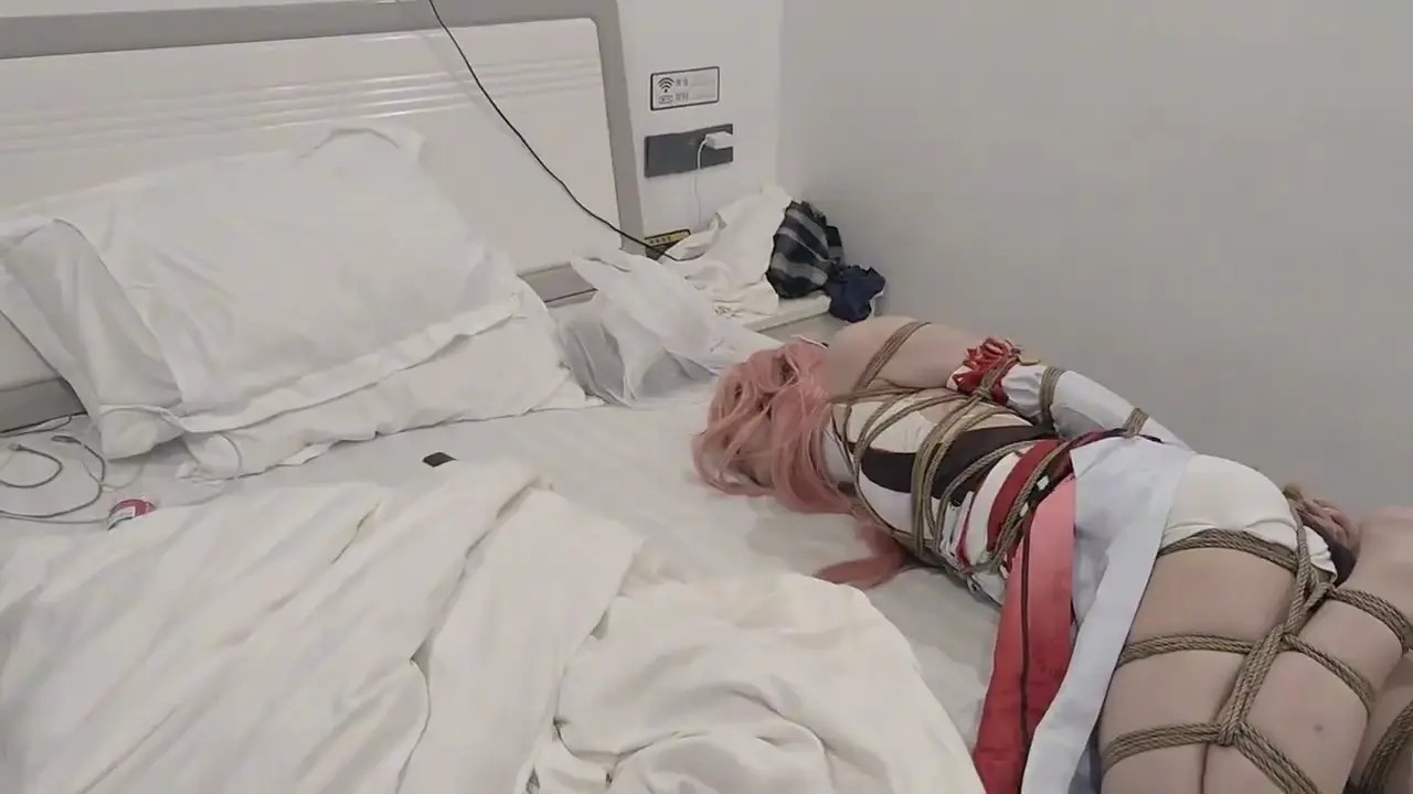 New Bondage Scene: Yae Miko cosplay bondage - Stream & Download HD | BondageVid.com