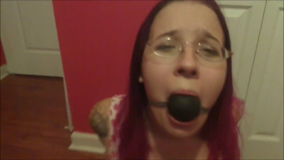 Captured College Girl Sucks For Her Freedom!