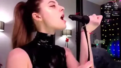 penis gag & latex - webcam