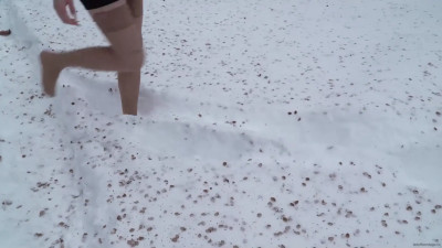 Kris - Her First Snow Challange