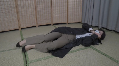 Japanese in trench coat