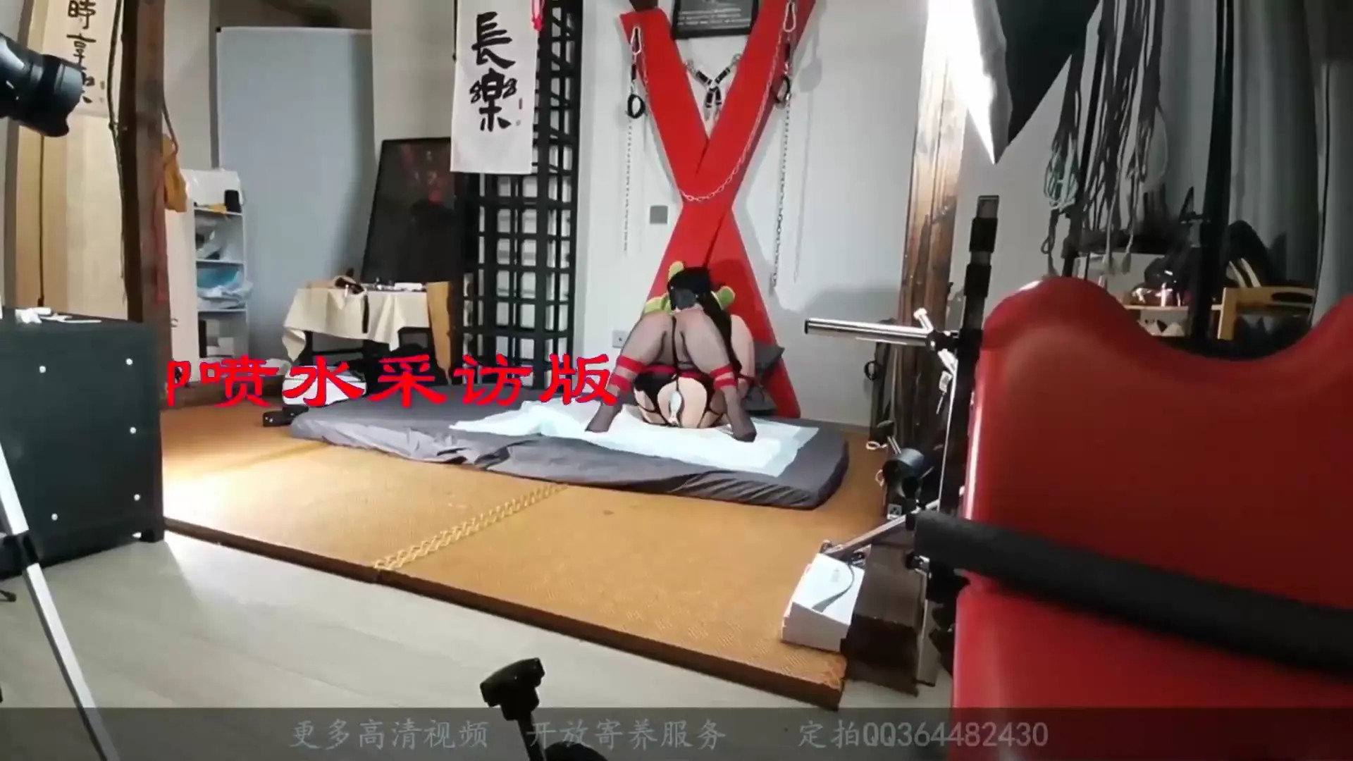New Bondage Scene: Yoga Zen Bondage: Red Hot Serenity - Stream & Download HD | BondageVid.com