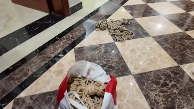 5 Chinese girls bondage and played