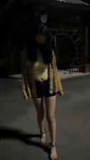 shackled chinese girl on the street