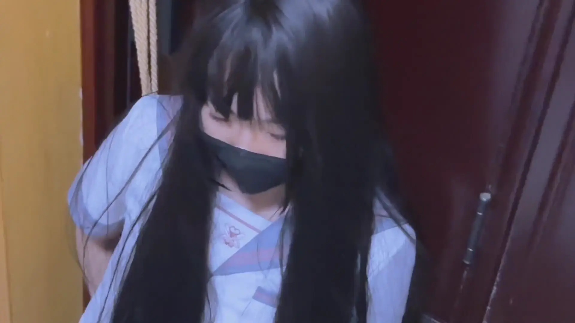 New Bondage Scene: Masked Mistress Bonds: Kitchen to Bedroom Thrills - Stream & Download HD | BondageVid.com