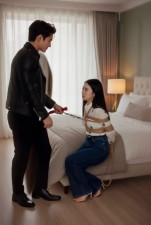 Beautiful girl bondage