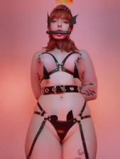 ponygirl in training