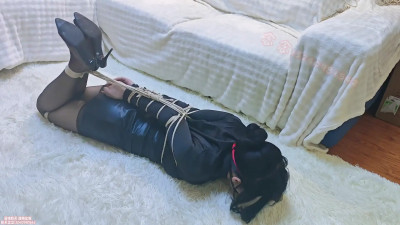 Bound Beauty: Leather & Lust Await