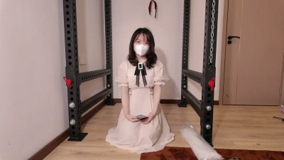Bound & Exposed: Gym Goddess Unleashes Raw Desire