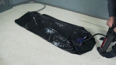 vacuum bed with pear gag and vibro