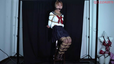 Bondage Tease: Seductive Scholar Bound, Waiting