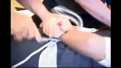 BB HG7 Two Masked Men Bind and Gag Woman
